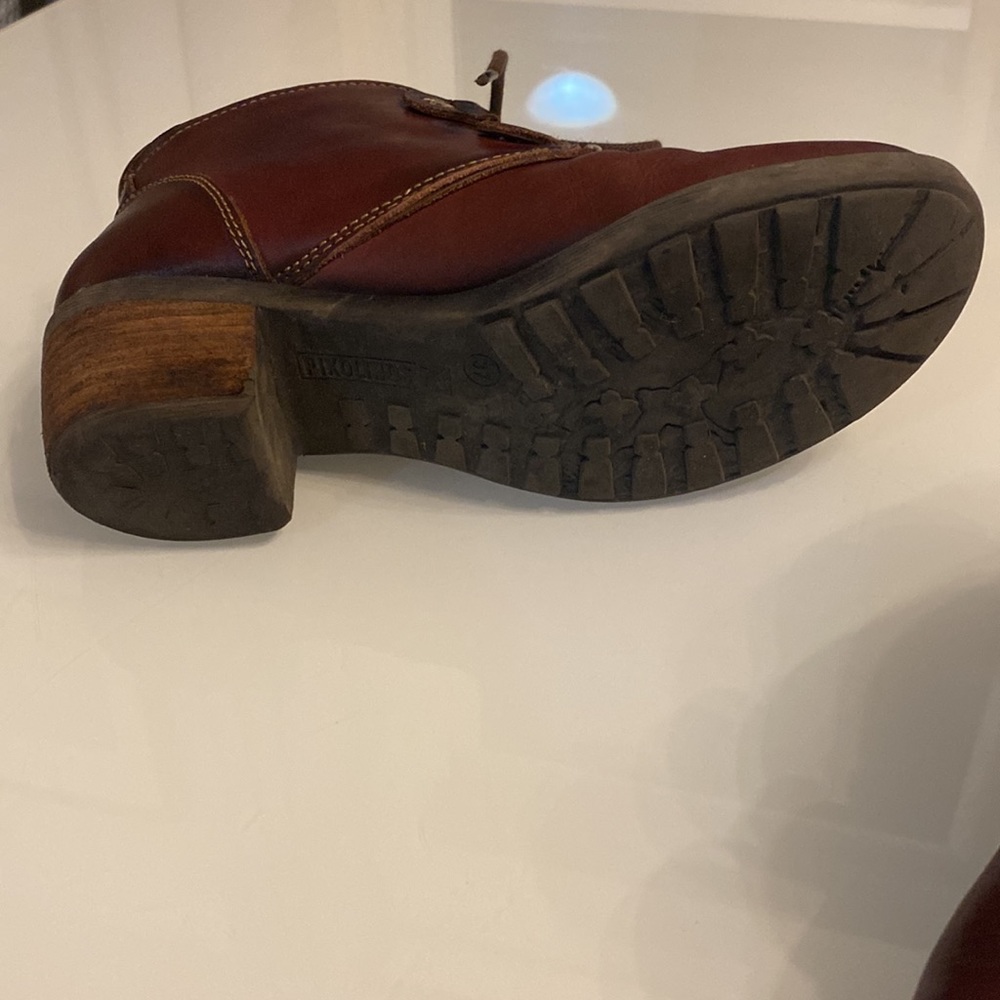 Pikolinos brown lace up boots - Picture 7 of 7